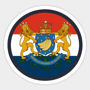 República Bananera de Holanda Sticker